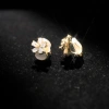 Light luxury zircon earrings, women's ins style, high-end and elegant commuter ear clips and earrings Item Picture
